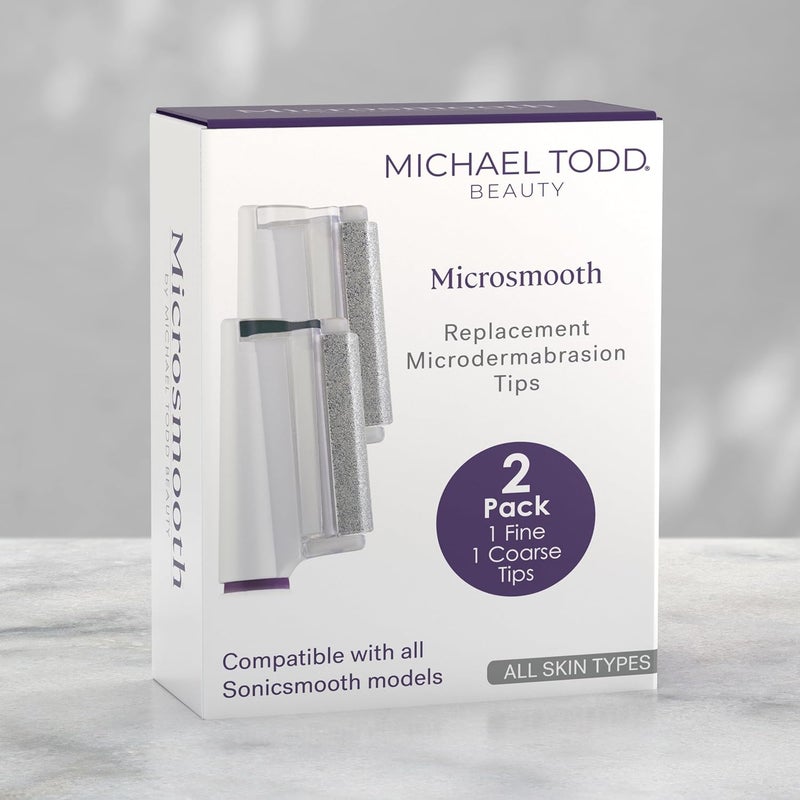 Michael Todd Beauty – Microsmooth Clear Replacement Tips - Sonicsmooth Compatible - Diamond Microdermabrasion- Device Not Included - Image 4
